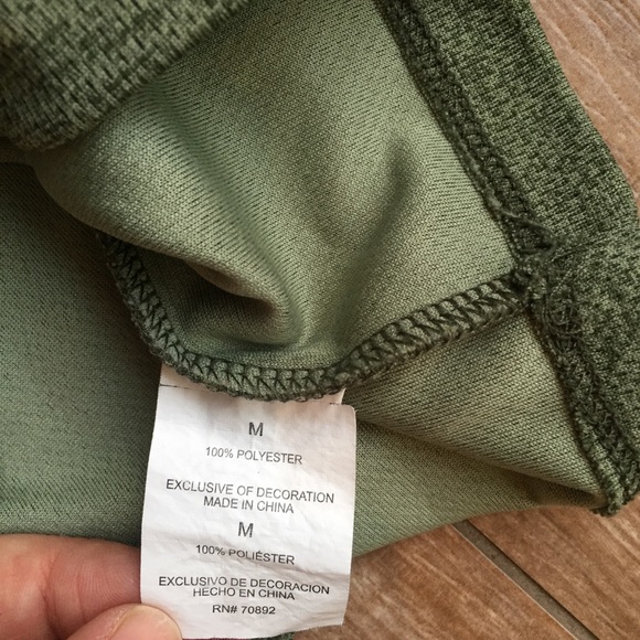 Men’s Forest Green 🌲Active Quick-Dry Long Sleeve - Picture 5 of 6